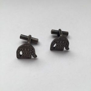 NWOT Vintage Silver Cuff Links